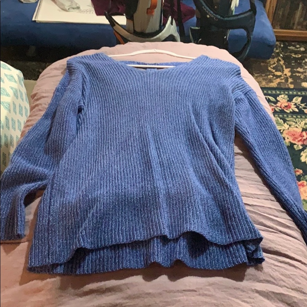 Cute blue sweater